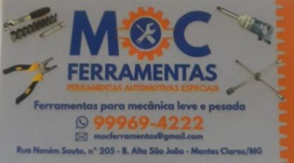MOC FERRAMENTAS Montes Claros